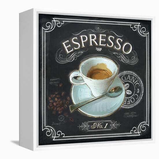 Coffee House Espresso-Chad Barrett-Framed Stretched Canvas