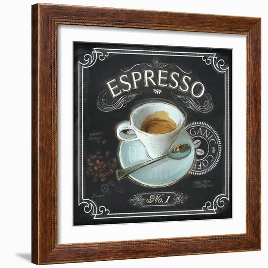 Coffee House Espresso-Chad Barrett-Framed Art Print