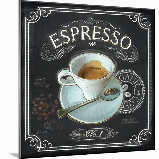 Coffee House Espresso-Chad Barrett-Mounted Art Print