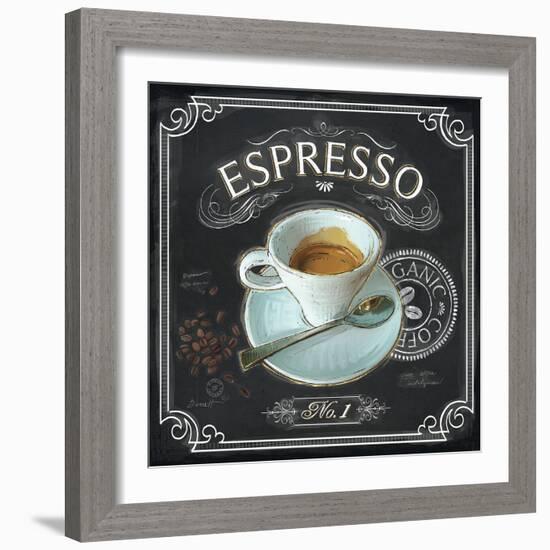 Coffee House Espresso-Chad Barrett-Framed Premium Giclee Print