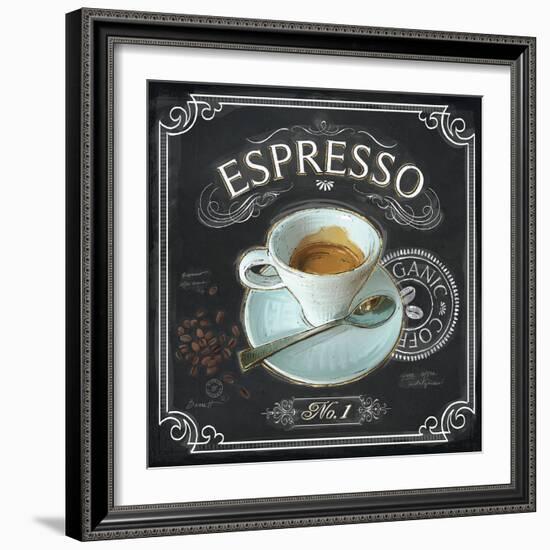 Coffee House Espresso-Chad Barrett-Framed Premium Giclee Print