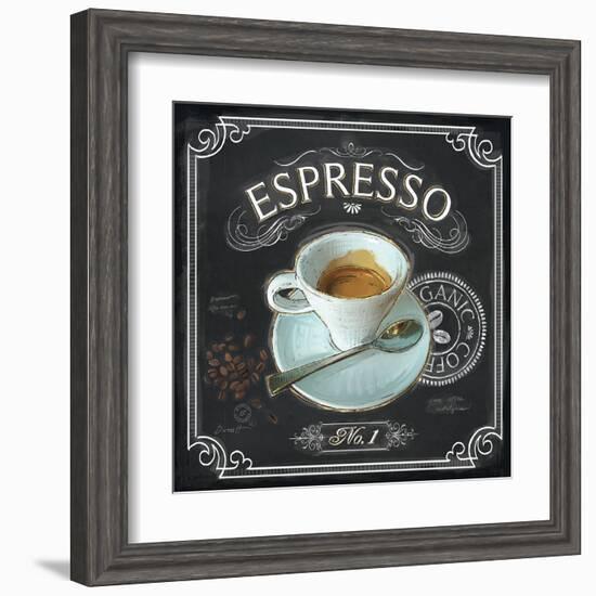 Coffee House Espresso-Chad Barrett-Framed Art Print