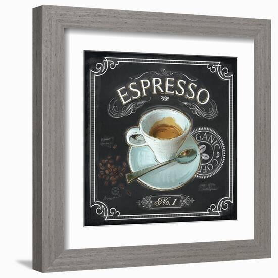 Coffee House Espresso-Chad Barrett-Framed Art Print