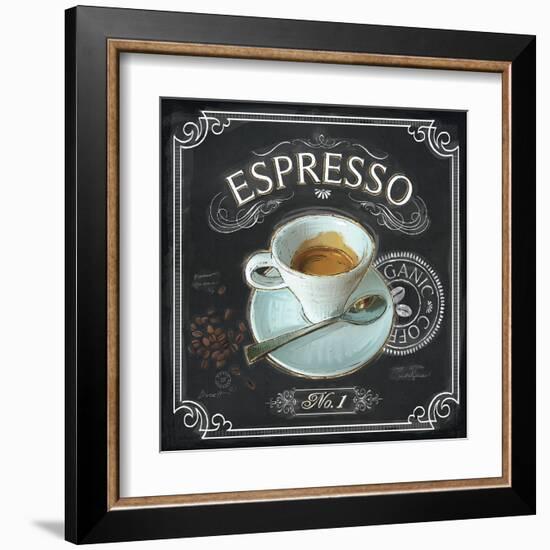 Coffee House Espresso-Chad Barrett-Framed Art Print