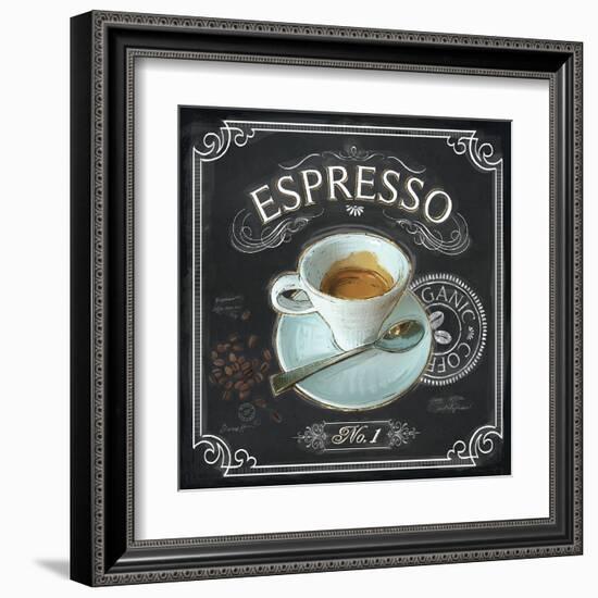 Coffee House Espresso-Chad Barrett-Framed Art Print