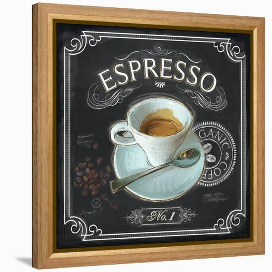 Coffee House Espresso-Chad Barrett-Framed Stretched Canvas