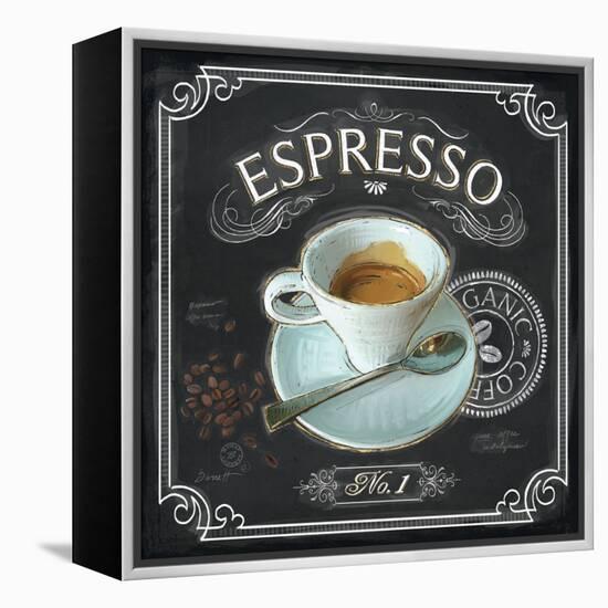 Coffee House Espresso-Chad Barrett-Framed Stretched Canvas