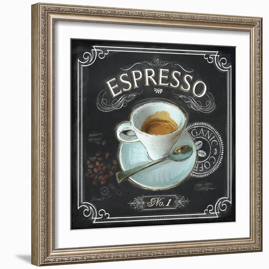 Coffee House Espresso-Chad Barrett-Framed Art Print