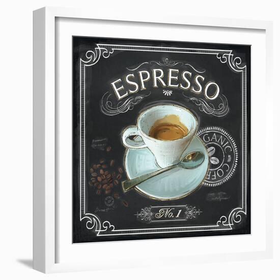 Coffee House Espresso-Chad Barrett-Framed Art Print