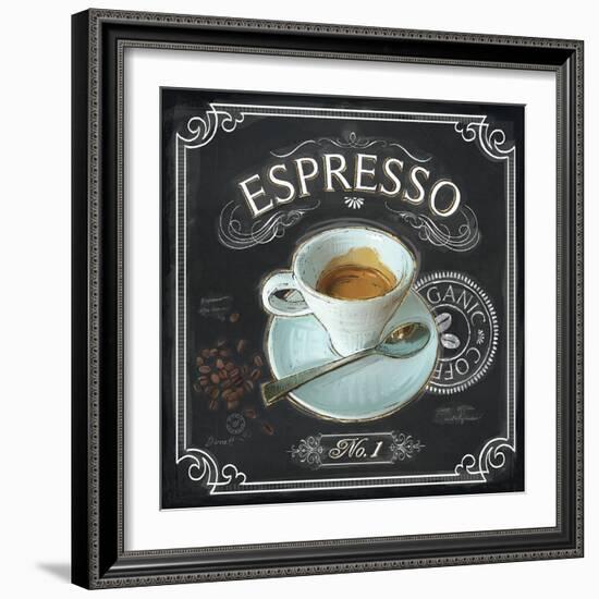 Coffee House Espresso-Chad Barrett-Framed Art Print