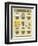 Coffee House Old Infographics-elfivetrov-Framed Premium Giclee Print