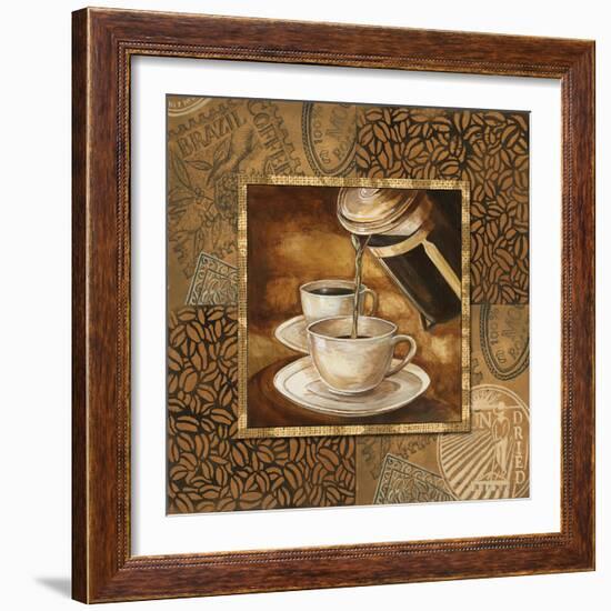 Coffee III-Gregory Gorham-Framed Art Print