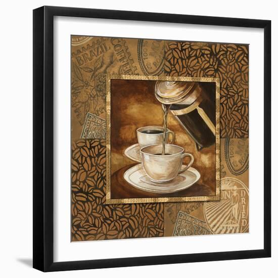 Coffee III-Gregory Gorham-Framed Art Print