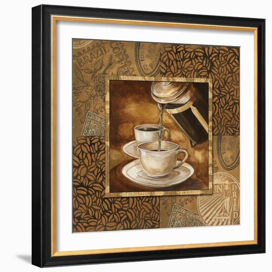 Coffee III-Gregory Gorham-Framed Art Print