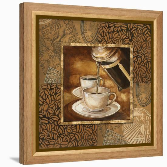 Coffee III-Gregory Gorham-Framed Stretched Canvas