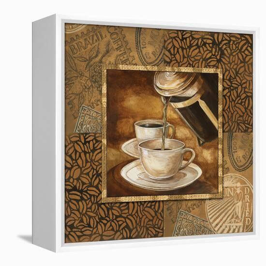 Coffee III-Gregory Gorham-Framed Stretched Canvas