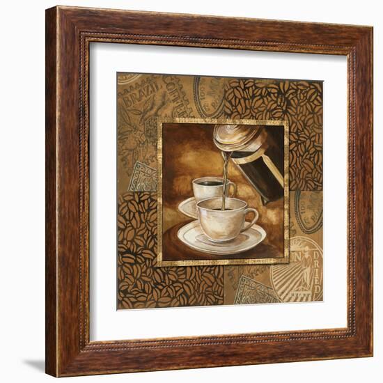 Coffee III-Gregory Gorham-Framed Art Print