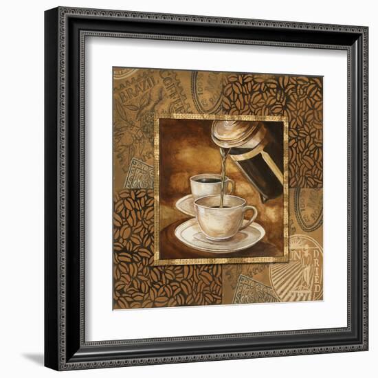 Coffee III-Gregory Gorham-Framed Art Print