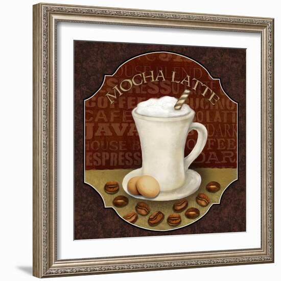 Coffee Illustration I-Abby White-Framed Art Print