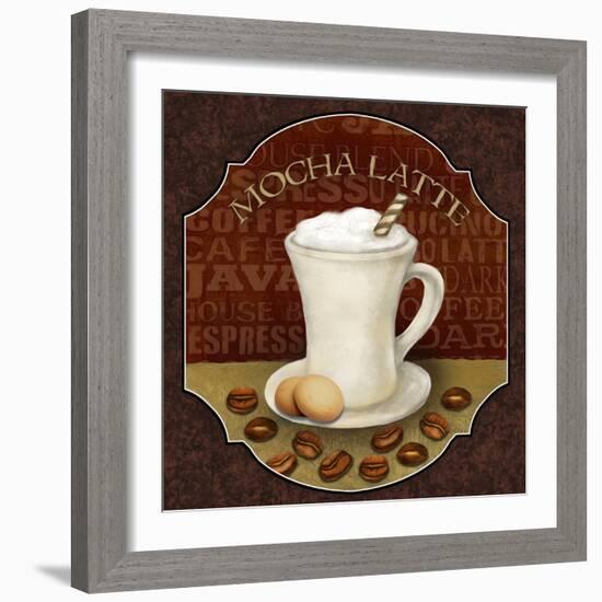 Coffee Illustration I-Abby White-Framed Art Print