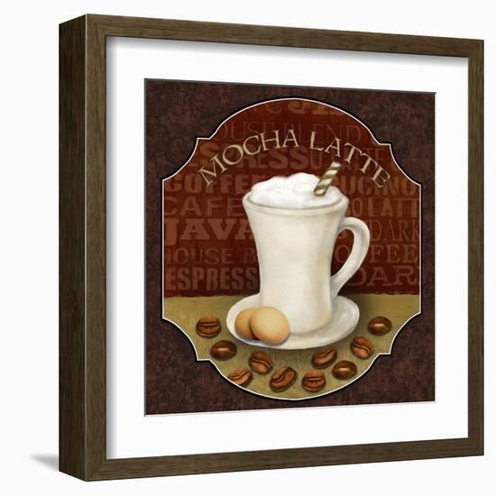 Coffee Illustration I-Abby White-Framed Art Print