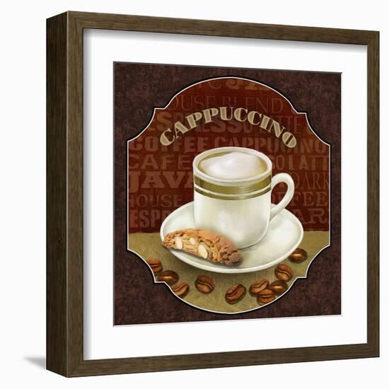 Coffee Illustration III-Abby White-Framed Art Print