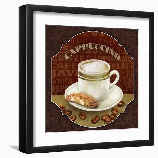 Coffee Illustration III-Abby White-Framed Art Print