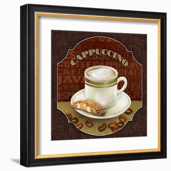 Coffee Illustration III-Abby White-Framed Art Print