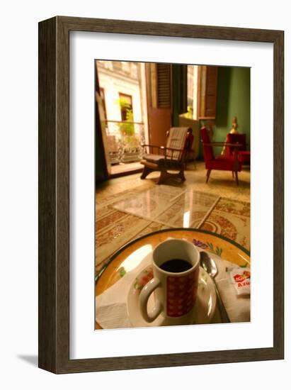 Coffee in the Afternoon-Charles Glover-Framed Giclee Print