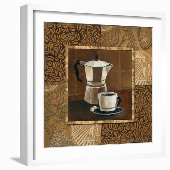 Coffee IV-Gregory Gorham-Framed Art Print