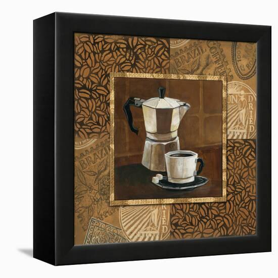 Coffee IV-Gregory Gorham-Framed Stretched Canvas