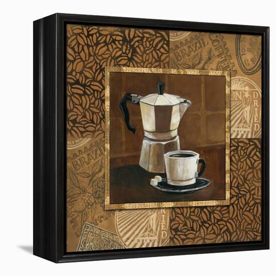 Coffee IV-Gregory Gorham-Framed Stretched Canvas