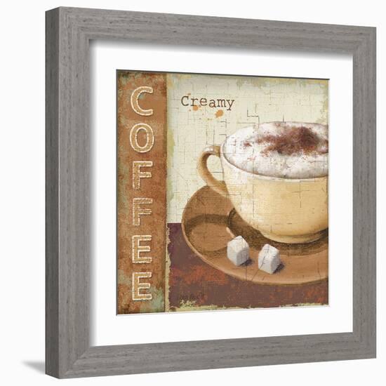 Coffee Lovers I-Lisa Audit-Framed Art Print