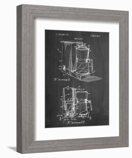 Coffee Maker Patent-null-Framed Art Print