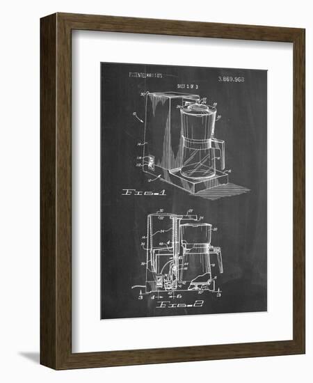 Coffee Maker Patent-null-Framed Art Print