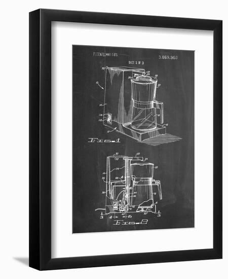 Coffee Maker Patent-null-Framed Art Print