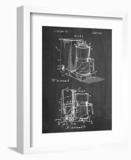 Coffee Maker Patent-null-Framed Art Print