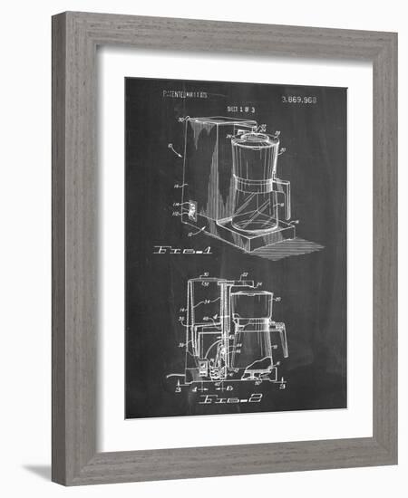 Coffee Maker Patent-null-Framed Art Print