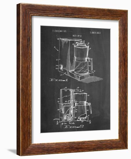 Coffee Maker Patent-null-Framed Art Print