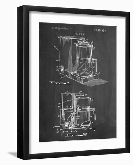 Coffee Maker Patent-null-Framed Art Print