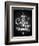 Coffee Menu Design Chalkboard Background-Pushkarevskyy-Framed Premium Giclee Print