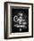 Coffee Menu Design Chalkboard Background-Pushkarevskyy-Framed Premium Giclee Print