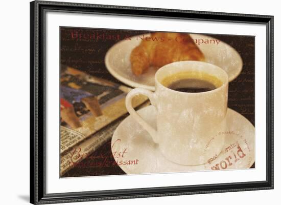 Coffee Morning I-Teo Tarras-Framed Giclee Print