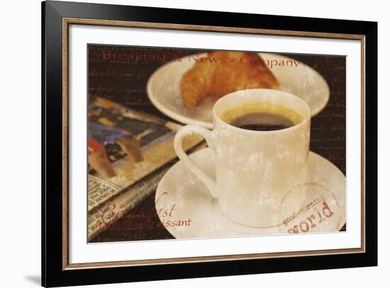 Coffee Morning I-Teo Tarras-Framed Giclee Print