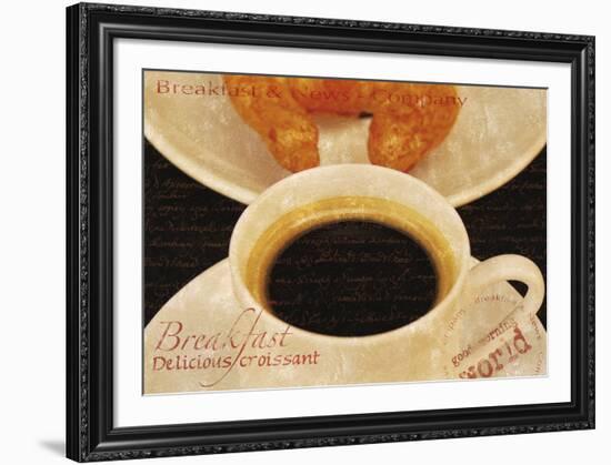 Coffee Morning II-Teo Tarras-Framed Giclee Print