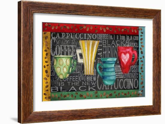 Coffee of the Day-Elizabeth Medley-Framed Art Print