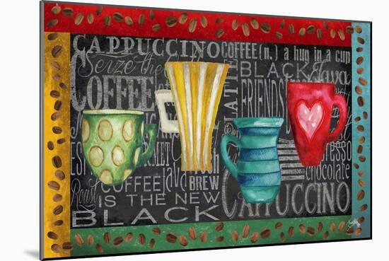 Coffee of the Day-Elizabeth Medley-Mounted Art Print