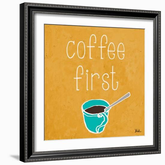 Coffee or Wine I-Patricia Pinto-Framed Art Print