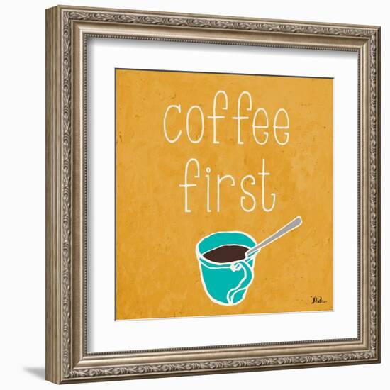 Coffee or Wine I-Patricia Pinto-Framed Art Print
