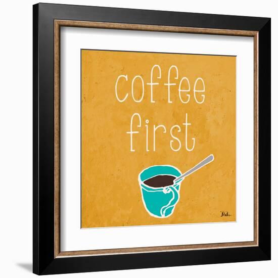 Coffee or Wine I-Patricia Pinto-Framed Art Print